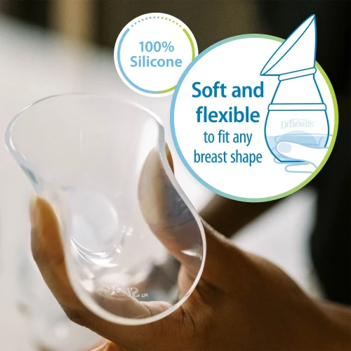 Набор ручной молокоотсос с бутылочкой Dr. Browns MilkFlow купить в Кишиневе