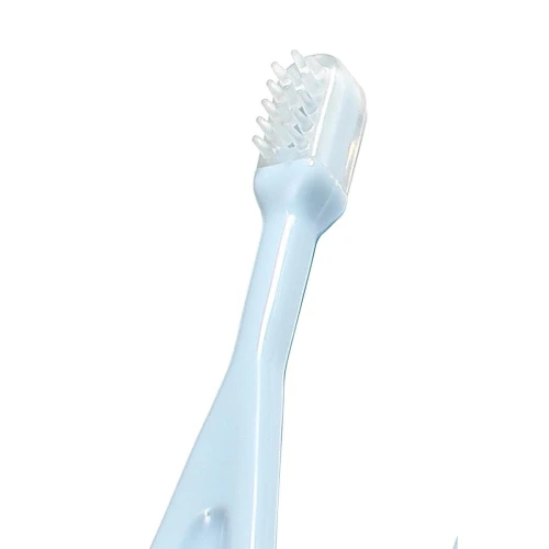 Periuțe de dinți din silicon BabyOno Blue (3+ luni), 3 buc. cumpăra în Chișinau