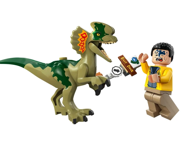 Set construcție Lego Jurassic World Dilophosaurus Ambush, 211 elemente cumpăra în Chișinau