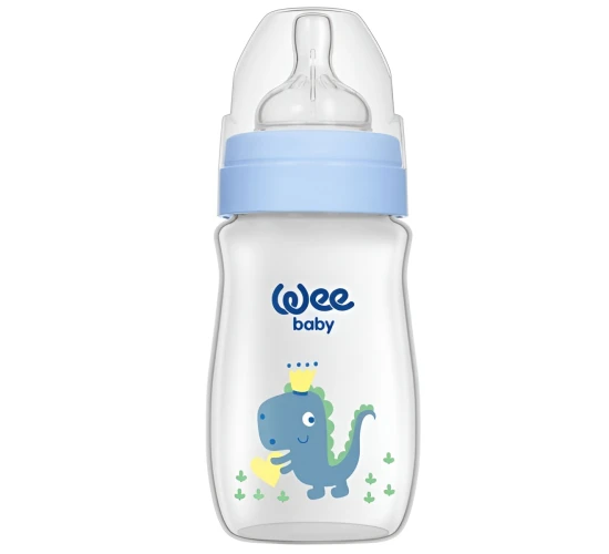Бутылочки для кормления из пластика WeeBaby Classic Plus в асс., 250 мл купить в Кишиневе