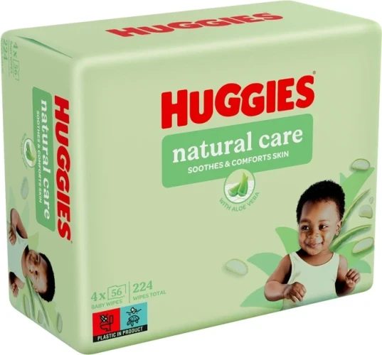Servetele umede Huggies Natural Care, 224 buc. cumpăra în Chișinau