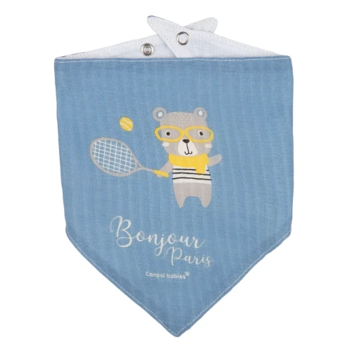 Слюнявчик муслиновый Canpol babies 2 шт blue купить в Кишиневе