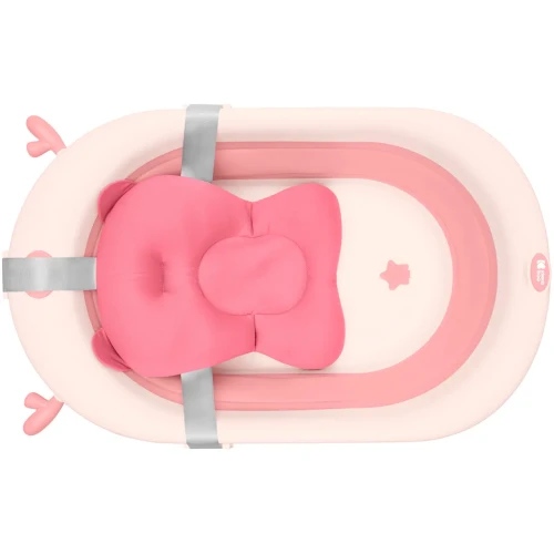 Suport textil pentru cadita KikkaBoo Bear Pink, 45x8x32 cm cumpăra în Chișinau