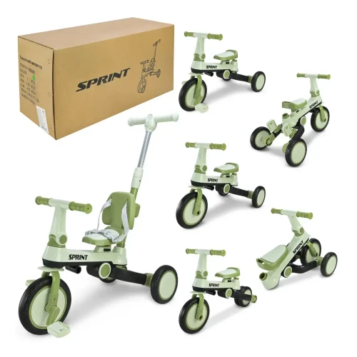 Трёхколёсный велосипед Epid Sprint Green купить в Кишиневе
