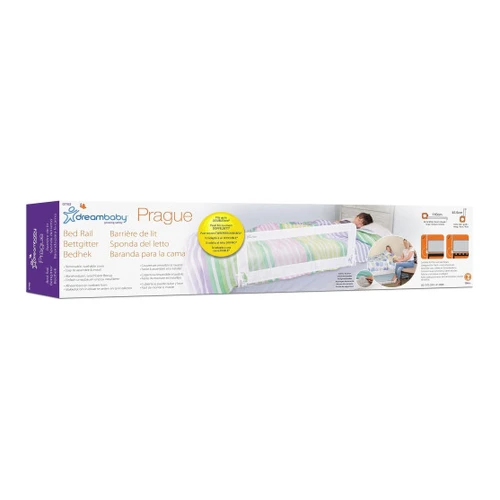 Защитный барьер на кровать DreamBaby Prague G7762, белый, 110 см купить в Кишиневе