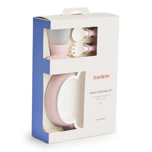Set pentru hrănire BabyBjorn Powder Pink cumpăra în Chișinau