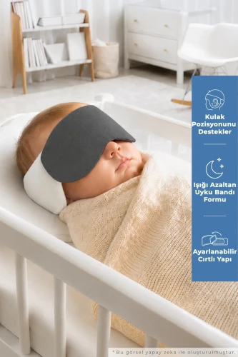 Bentita 2 in 1 pentru urechi BabyJem Grey cumpăra în Chișinau
