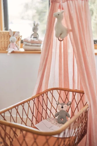 Baldachin Jollein Veil Vintage Pale Pink cumpăra în Chișinau