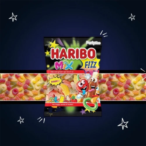 Jeleuri Haribo Mix F!zz (3 ani+), 100 g cumpăra în Chișinau