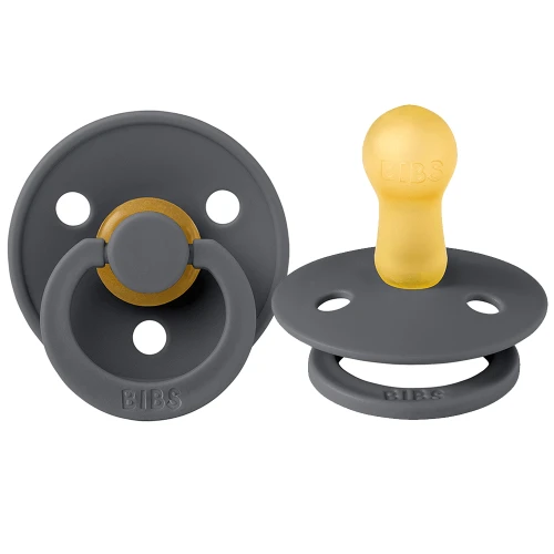 Пустышка круглая латексная Bibs Colour Iron 6-18 мес купить в Кишиневе
