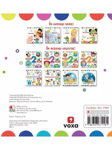 Carte Culori - Disney bebe cumpăra în Chișinau