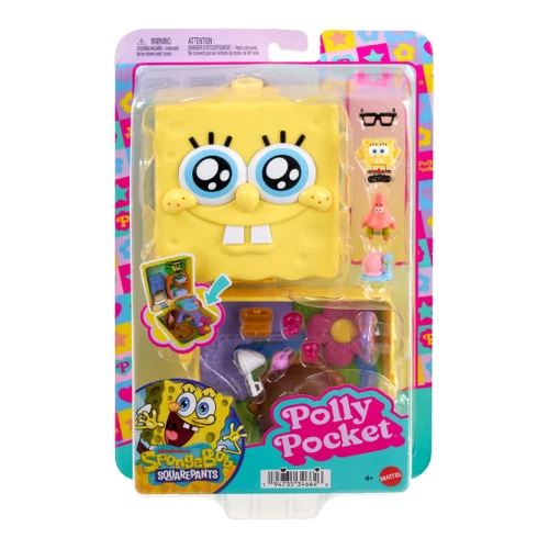 Set de joacă Polly Pocket Mattel "SpongeBob" Bikini Bottom Compact cumpăra în Chișinau