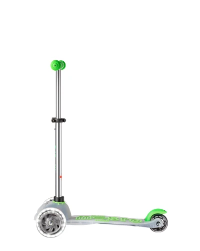 Trotinetă Micro Mini Deluxe Flux LED Neon Green cumpăra în Chișinau
