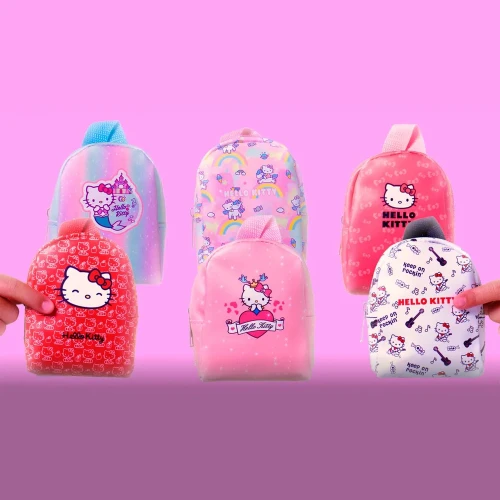 Коллекционная сумочка Sbabam Hello Kitty с 5 канцелярскими предметами, разные цвета купить в Кишиневе