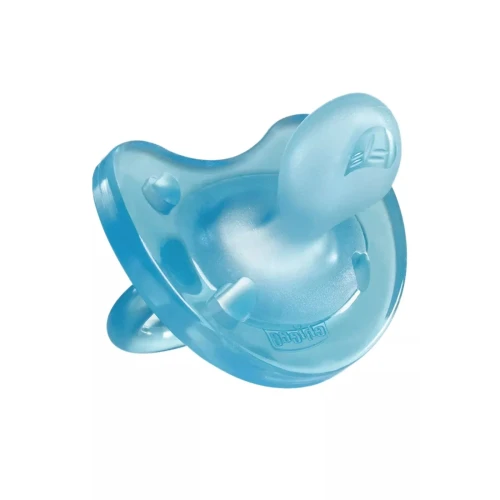 Suzetă ortodontică din silicon Chicco Blue 0-6 luni cumpăra în Chișinau