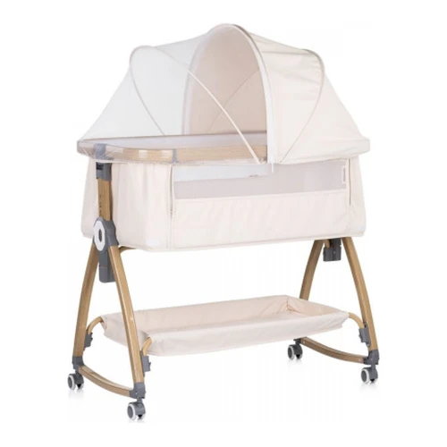 Pătuț-leagăn co-sleeper Chipolino Charisma cashmere/wood cumpăra în Chișinau