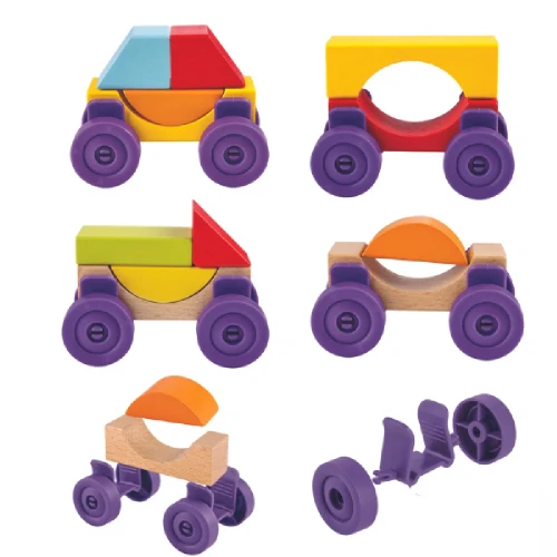 Set construcție Hape Learn and build, 100 elemente cumpăra în Chișinau