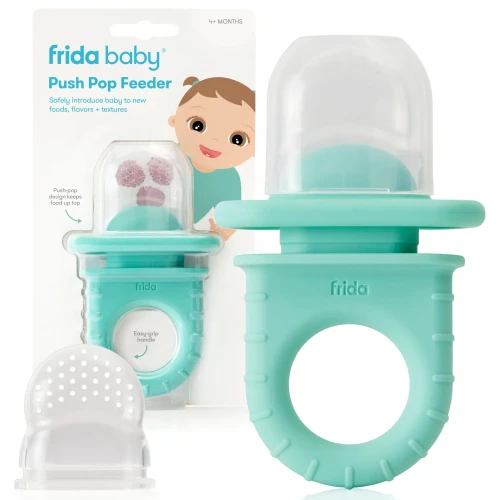 Nibler din silicon Frida Baby Push Pop Albastru cumpăra în Chișinau