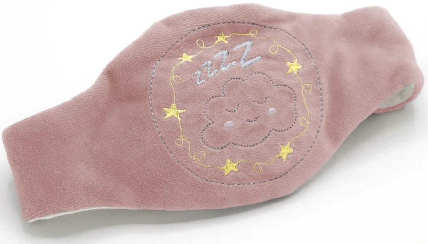 Centură anti-colici cu sâmburi de cireșe BabyJem Sleepy Cloud Roz cumpăra în Chișinau