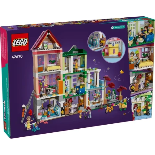 Конструкторы Lego Friends Heartlake City Apartments and Shops, 2040 элементов купить в Кишиневе