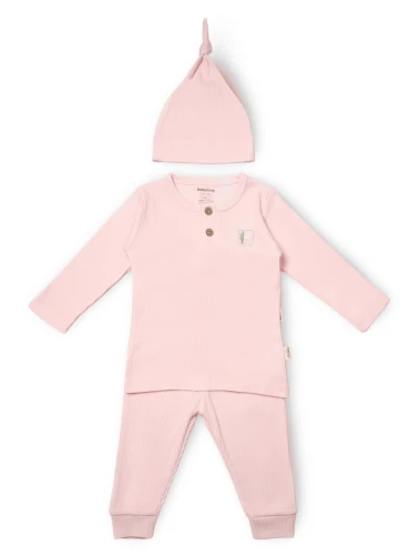 Set din 3 piese BabyCosy Bamboo Pink (6-9L) cumpăra în Chișinau