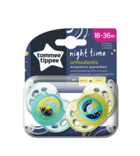 Suzeta ortodontica din silicon Tommee Tippee Meduza (18-36 luni) 2 buc. cumpăra în Chișinau