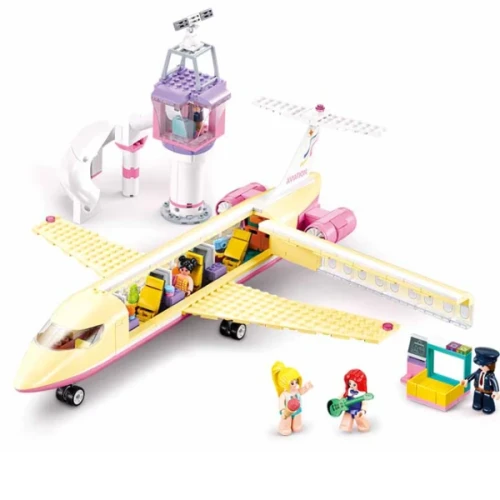 Конструкторы Sluban Girl's Dream Luxurious Plane, 383 элементов купить в Кишиневе