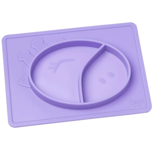 Тарелка WeeBaby Prime Розовый, Жёлтый, Фиолетовый, Мятный купить в Кишиневе