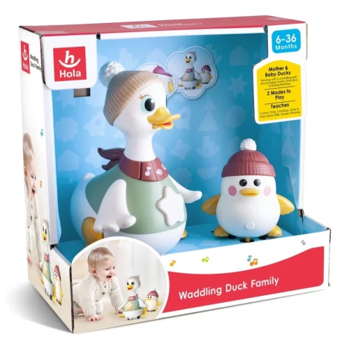 Jucărie interactivă Hola Toys Duck Family Walking Toy cumpăra în Chișinau