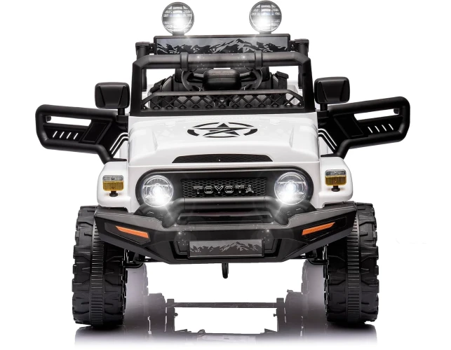 Mașină electrică KidsCar Toyota FJ Cruiser 4x4 Alb cumpăra în Chișinau