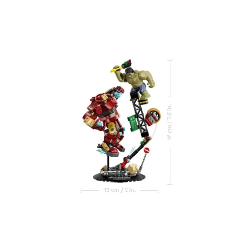 Конструкторы Lego Marvel Epic Battle: Hulkbuster vs. The Hulk, 413 элементов купить в Кишиневе