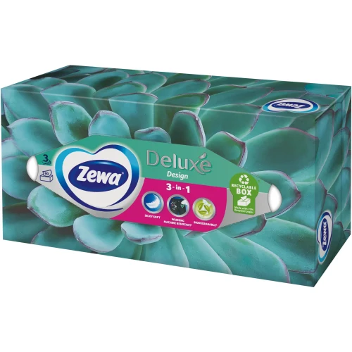 Servetele uscate Zewa Deluxe Design in sort. (3 straturi), 90 buc. cumpăra în Chișinau
