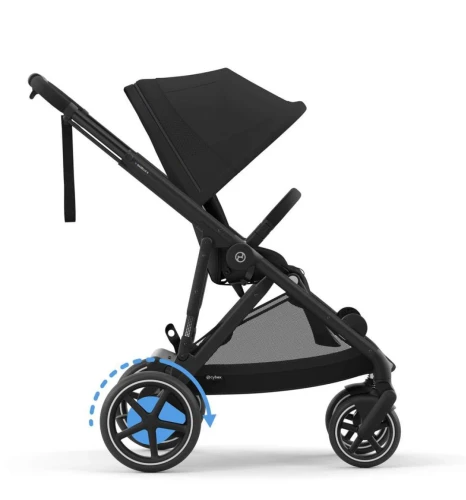 Прогулочная коляска с реверсивным блоком Cybex e-Gazelle S BLK BP Moon Black купить в Кишиневе