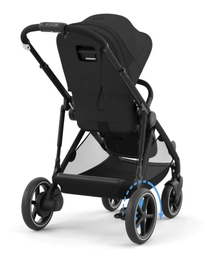 Прогулочная коляска с реверсивным блоком Cybex e-Gazelle S BLK BP Moon Black купить в Кишиневе