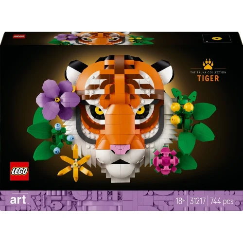 Set construcție Lego Art The Fauna Collection - Tiger, 744 elemente cumpăra în Chișinau