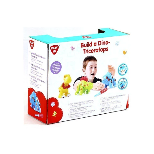 Конструктор PlayGO Build a Dino - Triceratops купить в Кишиневе