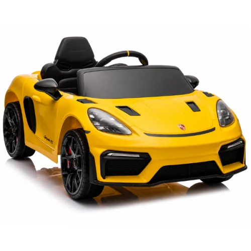 Mașinuță electrică KidsCar Porsche 718 Spyder RS, 12V/7Ah, 2 motoare 25W, roți EVA, scaun din piele cumpăra în Chișinau