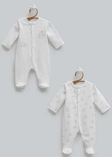 Комбинезон Caramell First Car Ivory, 2 шт. (0М) купить в Кишиневе