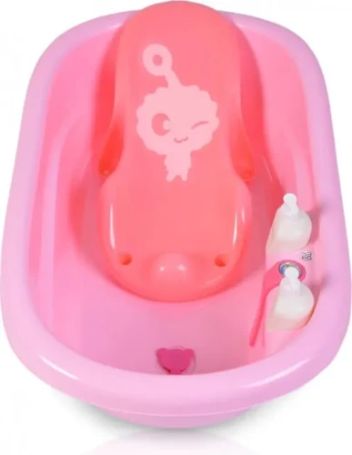 Ванночка с подставкой и градусник Moni Santorini Pink, 87 см купить в Кишиневе