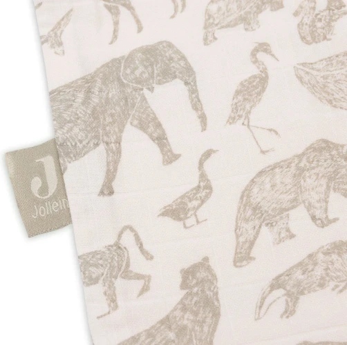 Sac de dormit Jollein Muslin Animals Olive Green (3-6L) cumpăra în Chișinau