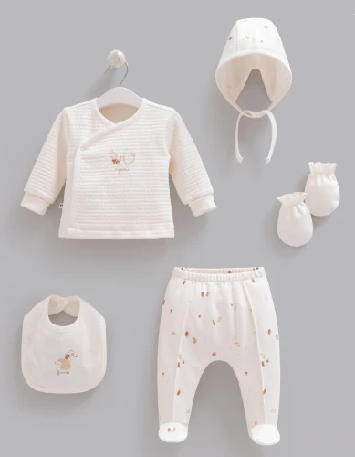 Set din 5 piese Caramell Tiny Boy Ivory & Beige (0L) cumpăra în Chișinau