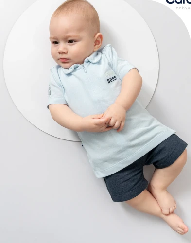 Set din 2 piese Caramell Polo Brown & Beige (12-18L) cumpăra în Chișinau