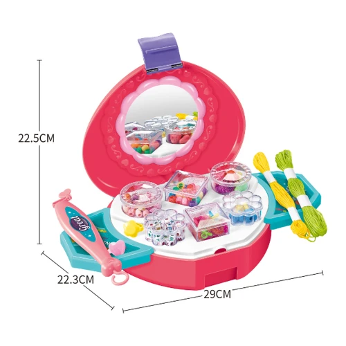 Набор для творчества Essa Toys Шкатулка с бусинами, с зеркалом купить в Кишиневе
