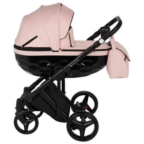 Коляска 2 в 1 Adamex Chantal Pink Black купить в Кишиневе