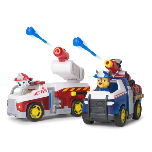 Набор машинок Spin Master Paw Patrol Fire Rescue Chase & Marshall, 2 шт. купить в Кишиневе