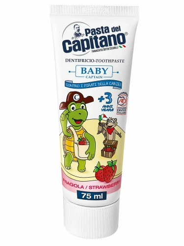 Pastă de dinți Pasta del Capitano Căpșuni(3+ ani) cumpăra în Chișinau