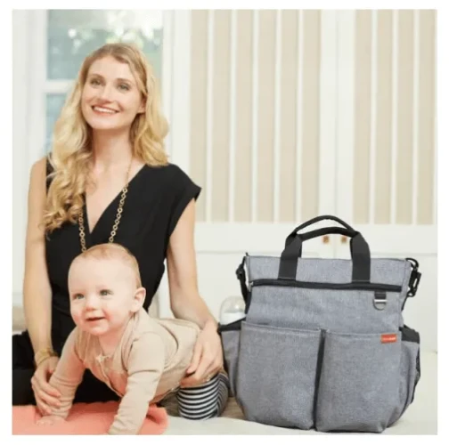 Сумка для родителей Skip Hop Duo Signature Heather grey купить в Кишиневе