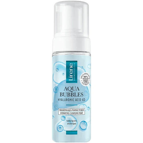 Гель для лица Lirene Aqua Bubbles Hyaluronic Acid 4D, 150 мл купить в Кишиневе