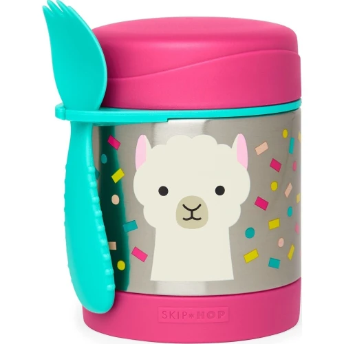 Термос Skip Hop Zoo Llama 325 мл, 3 года+ купить в Кишиневе
