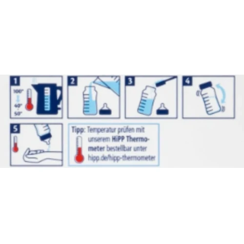 Смесь для новорожденных HiPP 1 Organic (0+ мес), 800 г купить в Кишиневе